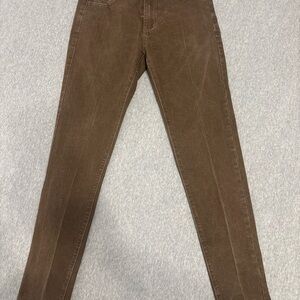 SHEIN Brown Slim Chinos